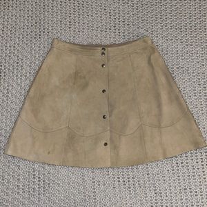 JOIE Suede mini Skirt
